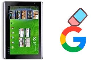 Comment supprimer le compte Google sur Acer Iconia Tab A501