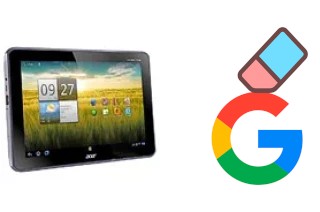 Comment supprimer le compte Google sur Acer Iconia Tab A700