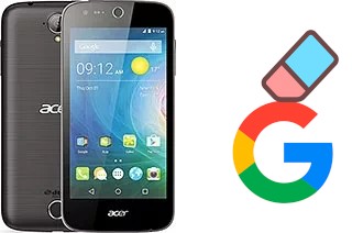 Comment supprimer le compte Google sur Acer Liquid Z330