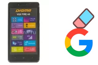 Comment supprimer le compte Google sur Digma Vox Fire 4G