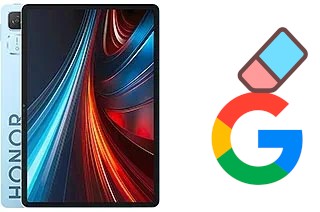 Comment supprimer le compte Google sur Honor Tablet GT
