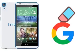 Comment supprimer le compte Google sur HTC Desire 820