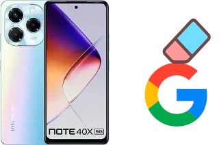 Comment supprimer le compte Google sur Infinix Note 40X 5G
