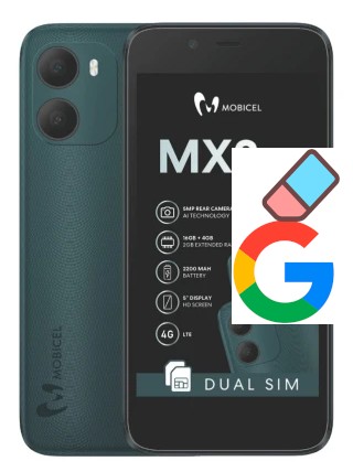 Comment supprimer le compte Google sur Mobicel MX3 Plus