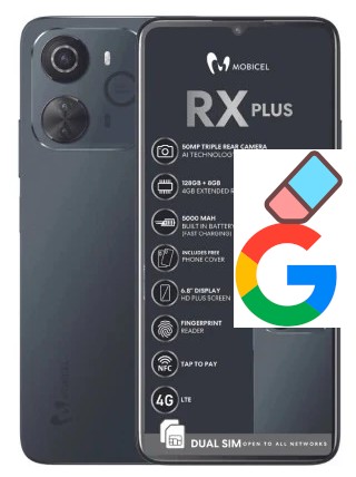 Comment supprimer le compte Google sur Mobicel RX Plus