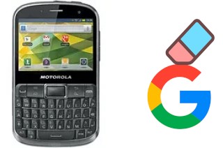 Comment supprimer le compte Google sur Motorola Defy Pro XT560