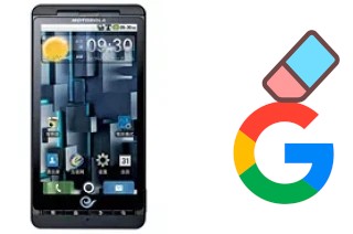 Comment supprimer le compte Google sur Motorola DROID X ME811