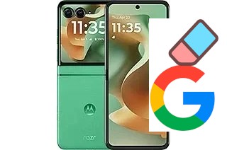 Comment supprimer le compte Google sur Motorola Razr 60