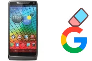 Comment supprimer le compte Google sur Motorola RAZR i XT890