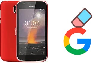Comment supprimer le compte Google sur Nokia 1