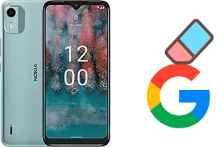 Comment supprimer le compte Google sur Nokia C12 Plus