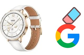 Comment supprimer le compte Google sur Oppo Watch X2 Mini