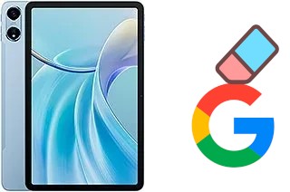 Comment supprimer le compte Google sur Oscal Pad 100
