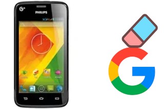Comment supprimer le compte Google sur Philips T3566