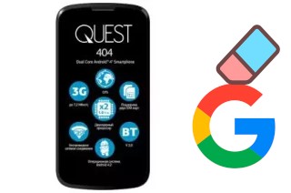 Comment supprimer le compte Google sur Qumo Quest 404