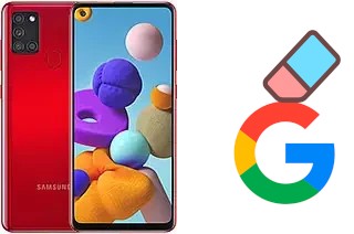 Comment supprimer le compte Google sur Samsung Galaxy A21s
