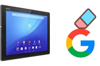 Comment supprimer le compte Google sur Sony Xperia Z4 Tablet WiFi