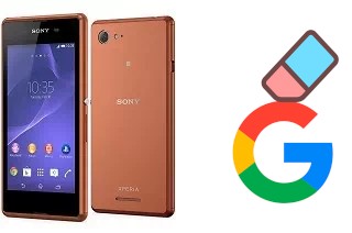Comment supprimer le compte Google sur Sony Xperia E3 Dual