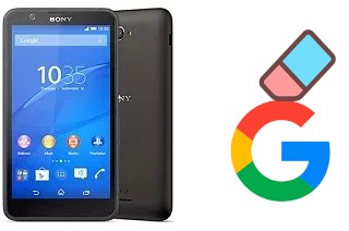 Comment supprimer le compte Google sur Sony Xperia E4 Dual