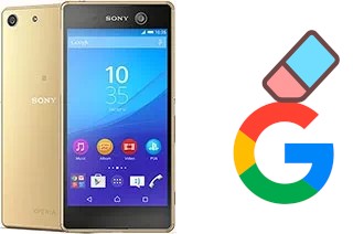 Comment supprimer le compte Google sur Sony Xperia M5 Dual