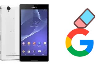Comment supprimer le compte Google sur Sony Xperia T2 Ultra dual
