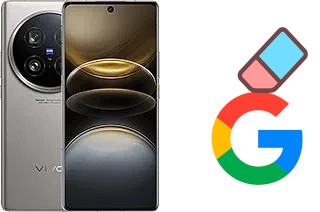 Comment supprimer le compte Google sur vivo X100 Ultra