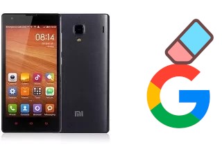 Comment supprimer le compte Google sur Xiaomi Redmi 1S