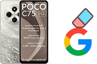 Comment supprimer le compte Google sur Xiaomi Poco C75 5G