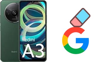 Comment supprimer le compte Google sur Xiaomi Redmi A3
