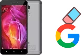 Comment supprimer le compte Google sur Xiaomi Redmi Note 4