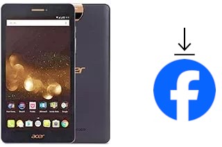Comment installer Facebook sur un Acer Iconia Talk S