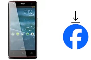 Comment installer Facebook sur un Acer Liquid E3