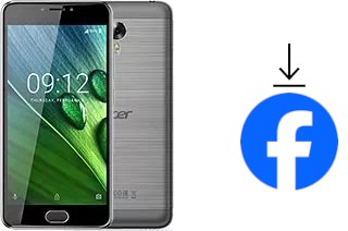 Comment installer Facebook sur un Acer Liquid Z6 Plus