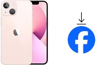 Comment installer Facebook sur un Apple iPhone 13 mini