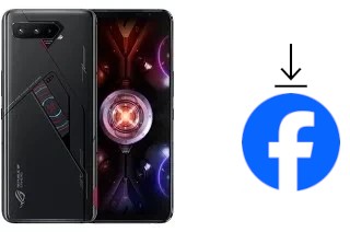 Comment installer Facebook sur un Asus ROG Phone 5s Pro