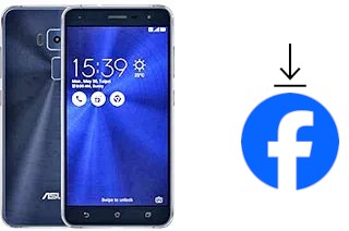 Comment installer Facebook sur un Asus Zenfone 3 ZE520KL