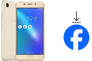 Comment installer Facebook sur un Asus Zenfone 3s Max ZC521TL