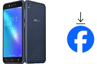 Comment installer Facebook sur un Asus Zenfone Live ZB501KL
