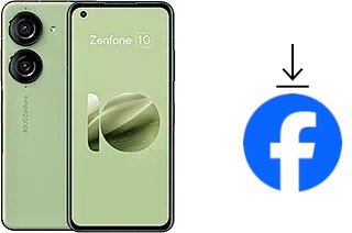 Comment installer Facebook sur un Asus Zenfone 10