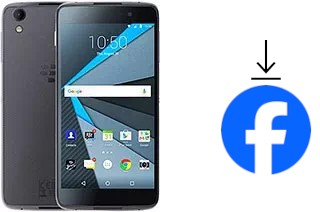 Comment installer Facebook sur un BlackBerry DTEK50