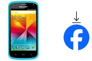 Comment installer Facebook sur un Celkon A407