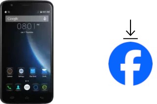 Comment installer Facebook sur un Doogee Valencia 2 Y100 Plus
