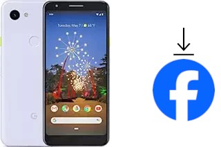 Comment installer Facebook sur un Google Pixel 3a