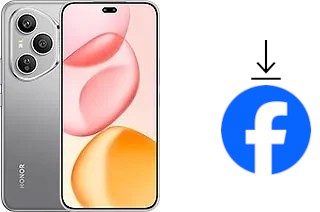 Comment installer Facebook sur un Honor 400 Pro