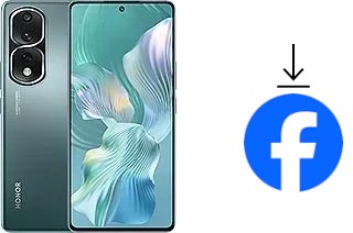 Comment installer Facebook sur un Honor 80 Pro Flat