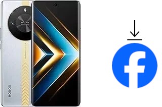 Comment installer Facebook sur un Honor X50 GT