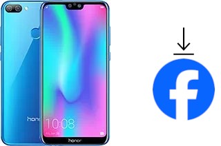 Comment installer Facebook sur un Honor 9N (9i)