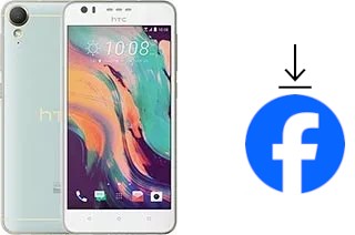 Comment installer Facebook sur un HTC Desire 10 Lifestyle