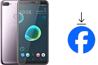 Comment installer Facebook sur un HTC Desire 12+