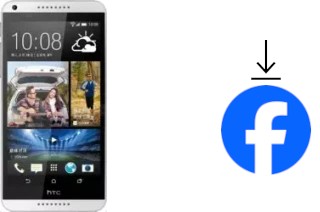Comment installer Facebook sur un HTC Desire 816 Dual